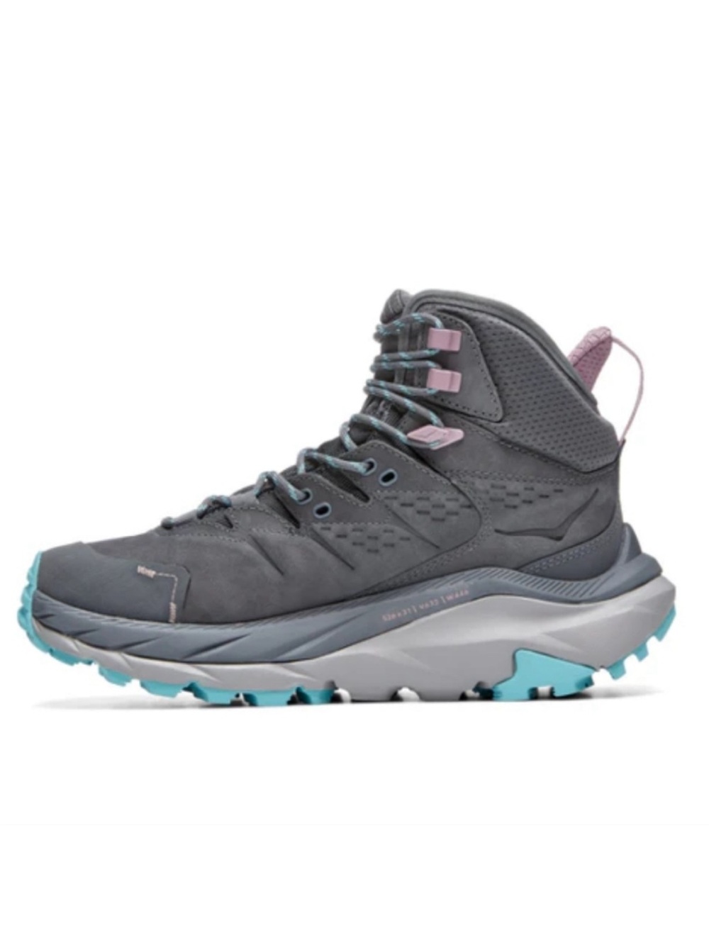HOKA Kaha 2 GTX Castlerock/Coastal Cushioned Hiking Ankle Boots / Shoes size 10